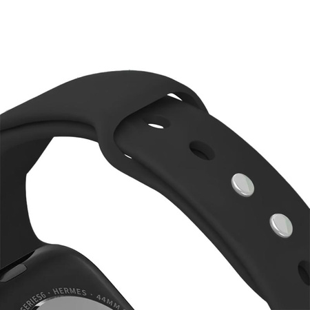 Crong Liquid - Strap for Apple Watch 38/40/41 mm (black)