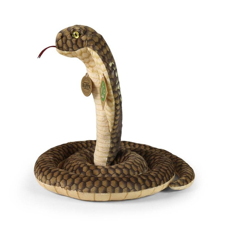 Rappa - Mascotte en peluche réaliste serpent Cobra 127 cm Respect de l'environnement