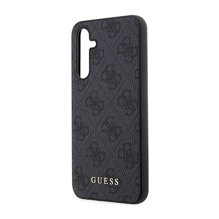 Guess 4G Metal Gold Logo - Etui Samsung Galaxy A54 5G (gris)