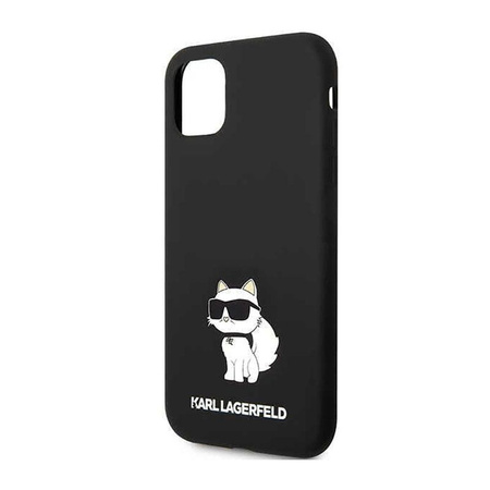 Karl Lagerfeld Silicone NFT Choupette - iPhone 11 Case (black)