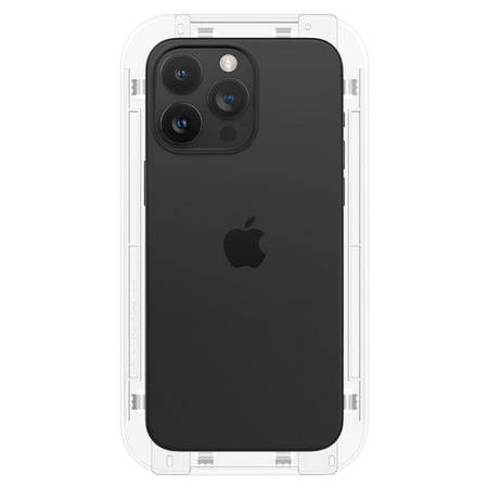 Spigen GLAS.TR EZ FIT FC - Tvrzené sklo pro iPhone 15 Pro Max (černý rámeček)