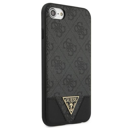Guess 4G Triangle Kollektion - iPhone SE / 8 / 7 Tasche (grau)