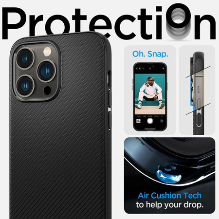 Spigen Mag Armor - Coque pour iPhone 14 Pro Max (Noir)
