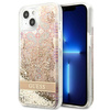 Guess Liquid Glitter Paisley - étui pour iPhone 13 mini (or)