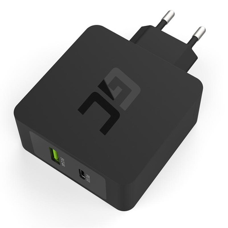 Green Cell - USB-C 45W PD-Ladegerät mit USB-C-Kabel und zusätzlichem USB-Anschluss