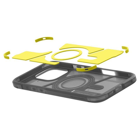 Spigen Tough Armor MagSafe - tok iPhone 16 Pro Max készülékhez (Frost Black)