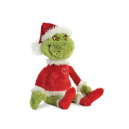 Grinch – Plüschtier / Kuscheltier Grinch im Weihnachtsmannkostüm 43 cm Eco-Friendly
