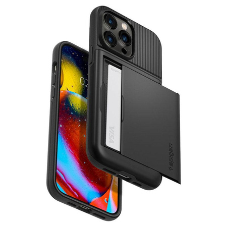 Spigen Slim Armor CS - tok iPhone 14 Pro készülékhez (fekete)