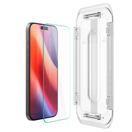 SPIGEN GLAS EDZETT ÜVEG.TR "EZ FIT" 2 CSOMAG IPHONE 16 PRO MAX ÁTLÁTSZÓ