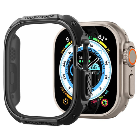 Spigen Tough Armor - Case for Apple Watch Ultra 49 mm (black)