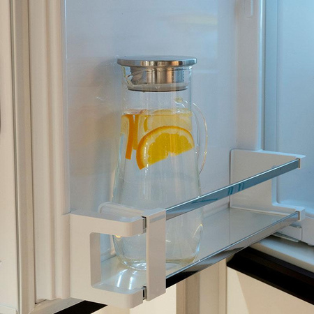 KARAFKA Z POKRYWKĄ NA WODĘ HERBATĘ ALPINA ZE SZKŁA BOROKRZEMOWEGO Z UCHYWYTEM 1.4 L