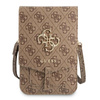 Guess 4G Big Metal Logo Phone Bag - Sac avec compartiment pour smartphone (marron)