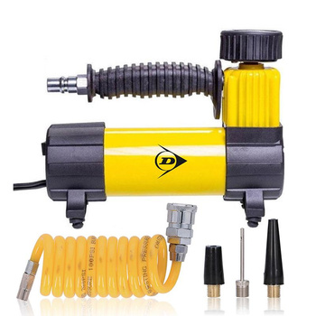 SMALL TOURIST COMPRESSOR 12 volt compressor, ball pump, bike pump, Dunlop