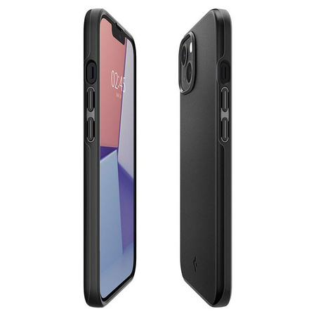 Spigen Thin Fit - Coque pour iPhone 13 (Noir)