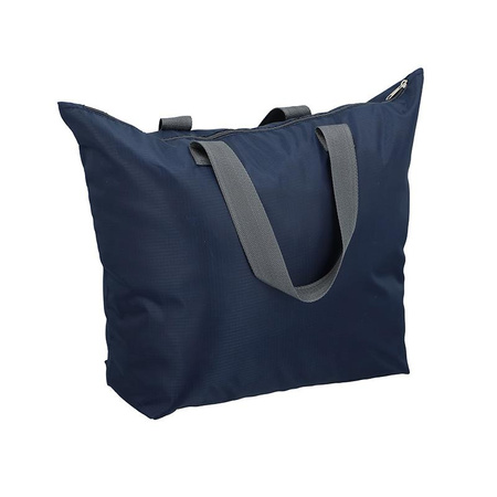 SKŁADANA TORBA PODRÓŻNA DO SAMOLOTU LEKKA NA ZAKUPY GRANATOWA DUNLOP