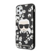 Karl Lagerfeld Iconic Karl Flower - Etui iPhone 11 Pro (czarny)