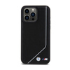 BMW Perforated Twisted Line MagSafe - iPhone 15 Pro Max Case (black)