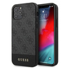 Guess 4G Bottom Stripe Kollektion - iPhone 12 Pro Max Tasche (grau)