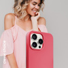 Crong Color Cover Magnetic - iPhone 15 Pro MagSafe Case (rose)