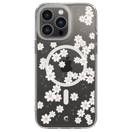 Spigen Cyrill Cecile MagSafe - Etui do iPhone 14 Pro (White Daisy)