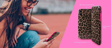 Housse PURO Glam Leopard - Coque pour iPhone Xs Max (Leo 2)