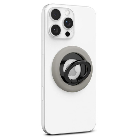Spigen Nano Pop MagSafe telefongyűrű - Mágneses ujjtartó állvány funkcióval (Truffle Grey)