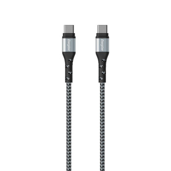 Energizer Ultimate - Kabel połączeniowy USB-C do USB-C 2m (Srebrny)