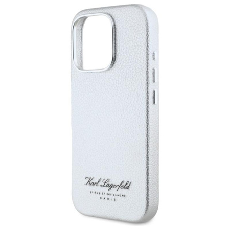 Karl Lagerfeld Hotel RSG - Case for iPhone 16 Pro (gray)
