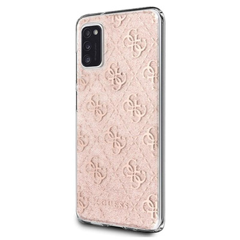Guess 4G Glitter - Etui Samsung Galaxy A41 (Rose)