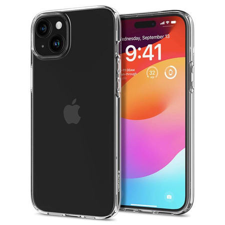 Spigen Liquid Crystal - tok iPhone 15 Plus készülékhez (átlátszó)