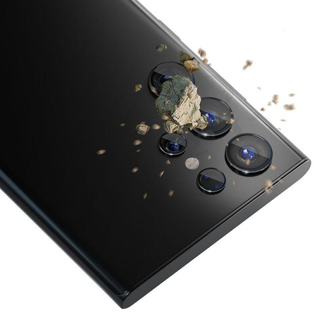 3mk Lens Protection Pro - Kameralinsenglas für Samsung Galaxy S24 Ultra (Schwarz)
