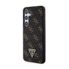 Guess 4G Triangle Metal Logo - Etui Samsung Galaxy S24 (noir)