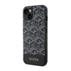 Guess GCube Stripes MagSafe - iPhone 14 Case (Black)