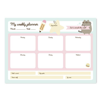 Pusheen - Foodie Collection Weekly Planner 54 A4 pages