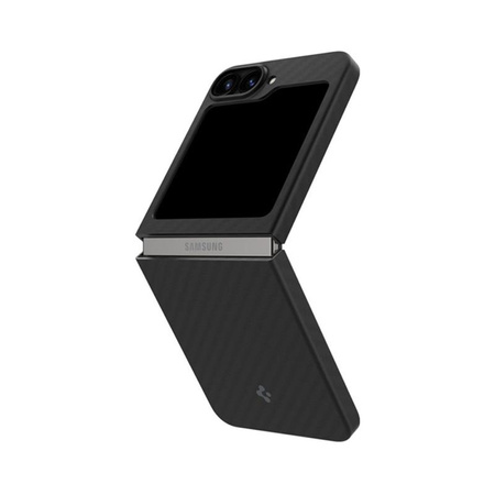 Spigen Airskin - Etui pour Samsung Galaxy Z Flip 6 / 7 FE (Noir Aramide)