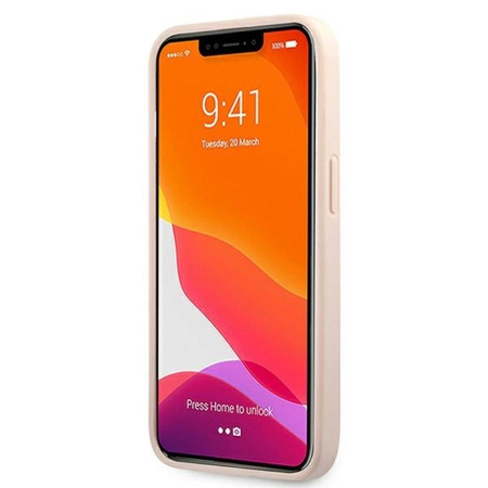 Pouzdro Guess 4G Ring Case - pouzdro pro iPhone 13 mini (růžové)
