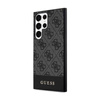 Guess 4G Bottom Stripe Metal Logo Collection - Samsung Galaxy S24 Ultra Case (black)