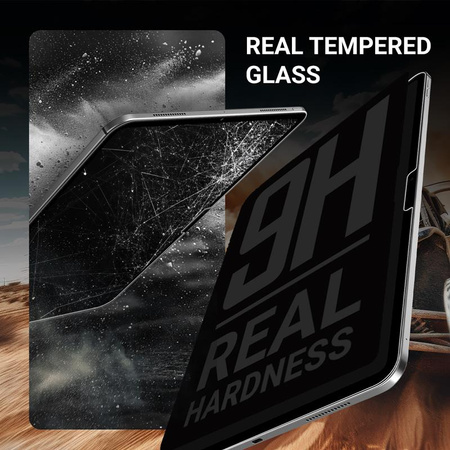 Crong 3D Armour Glass - Verre trempé pour iPad 11" (2025) / iPad 10.9" (2022)