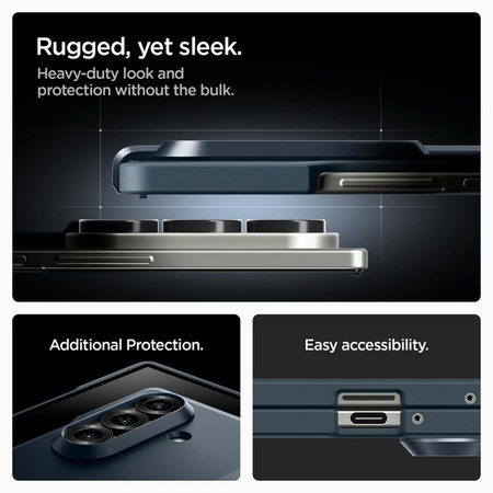 Spigen Tough Armor Pro Mag Mag MagSafe - tok Samsung Galaxy Z Fold 7 (fém pala)