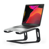 Crong AluBench - Support ergonomique pour ordinateur portable en aluminium (noir)