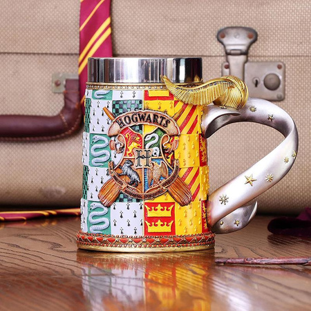 Harry Potter - Golden Snitch 600 ml stainless steel mug / tankard in gift box