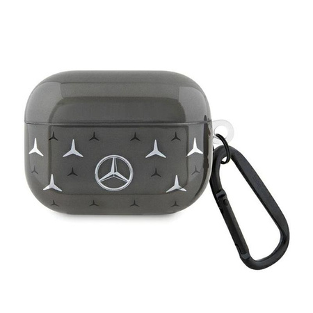 Mercedes Large Star Pattern - pouzdro AirPods Pro (černé)