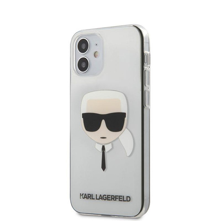 Karl Lagerfeld Head - iPhone 12 Mini Case (Transparent)