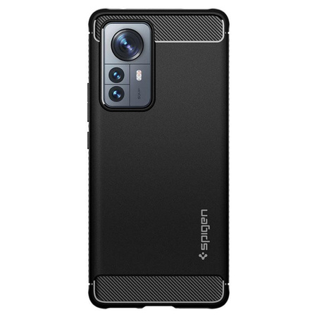 Spigen Rugged Armor - pouzdro pro Xiaomi 12 Pro (Black)