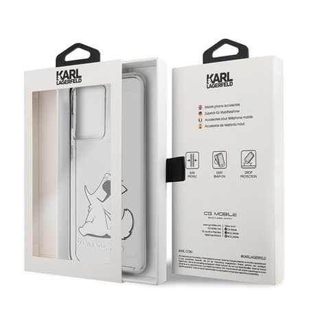 Sluneční brýle Karl Lagerfeld Choupette Fun - Samsung Galaxy S20 Ultra (čiré)