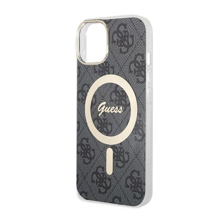 Guess 4G MagSafe - Étui pour iPhone 14 (noir)