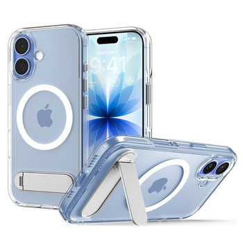 Spigen Ultra Hybrid S Mag MagSafe - Pouzdro pro iPhone 17 (Clear/White)