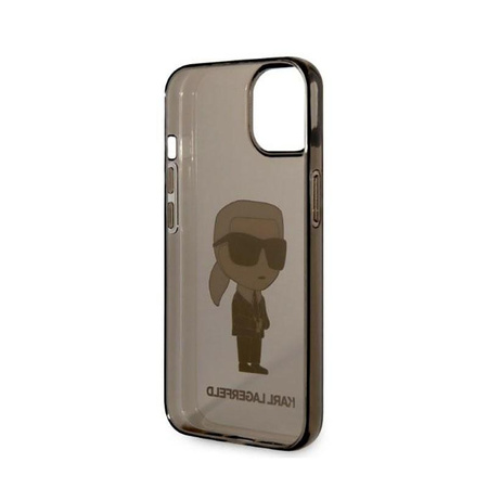 Karl Lagerfeld IML NFT Ikonik - iPhone 14 Tasche (schwarz)
