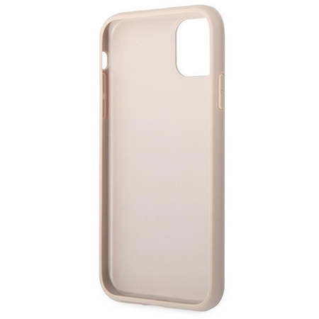 Guess 4G Metal Gold Logo - iPhone 11 Case (pink)