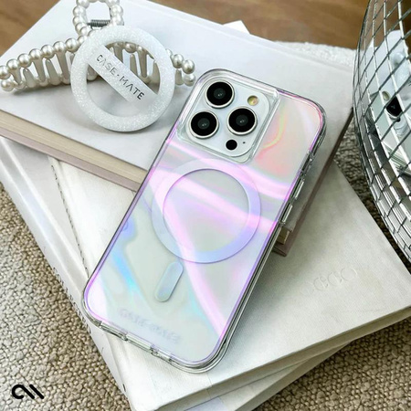 Case-Mate Soap Bubble MagSafe - iPhone 15 Pro Max Case (Iridescent)